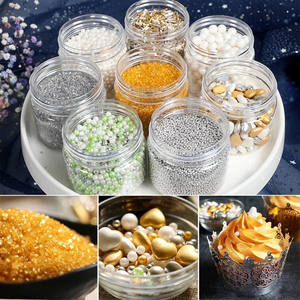 4mm Edible Cake Pearl 100g <strong>Cupcake</strong> <strong>Sprinkles</strong> Edible Candy Cake Tools for Dessert and Candle Packaged in Bag - Product Image 3