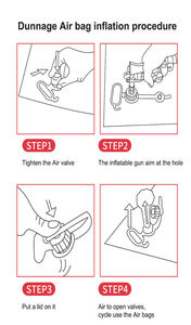 Contenedor de cojín protector, bolsa de aire inflable resistente a los golpes - Product Image 6