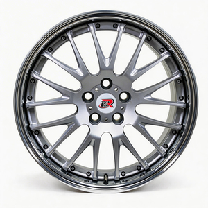 Rines Forjados Personalizados de 2 Piezas y 5 Birlos de 15, <span class=keywords><strong>16</strong></span>, 17, 18 Pulgadas, 5x139.7, 5x120, 5x112, 4x100, 5x114.3, de Aleación con Malla de <span class=keywords><strong>9</strong></span> Radios para BMW - Product Image 1