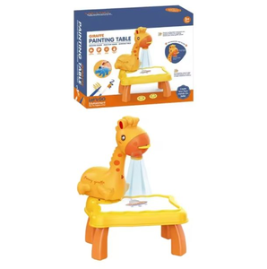 漫画の鹿24パターンアートペイントボード学習テーブル子供用お絵かきボードプロジェクターテーブルカラー塗装恐竜付き - Product Image 5