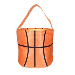 Cesta Deportiva Personalizada para Halloween, Cesta para Dulces, Cesta Personalizada de Rugby, Béisbol, Sóftbol, Fútbol Americano, Baloncesto, Cesta de Pascua - Product Image 4