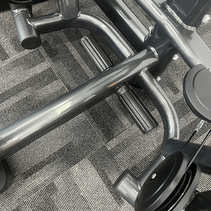 Appareil de musculation professionnel pour club de fitness, machine à ramer assise à sélection de poids par pignon - Product Image 5