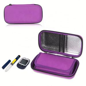 Portable EVA Insulin Refrigerated <b>Bag</b> & Medicine Box Customized for Diabetic Outdoor Use with Convenient Insulin Pen Storage - Product Image 2