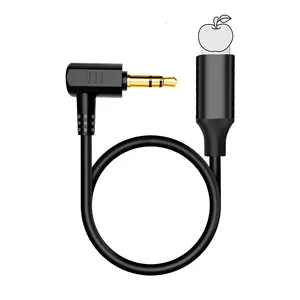 2 in 1 8 PIN USB C tipe-c ke 3.5mm Aux Audio Earphone Dongle Jack kabel konektor adaptor untuk Iphone Samsung Galaxy/Huawei