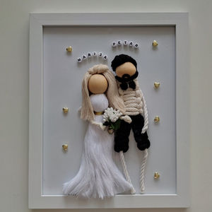 Hermosa historia de diseño de productos de corona de macramé ángulo de macramé muñeca DIY - Product Image 1