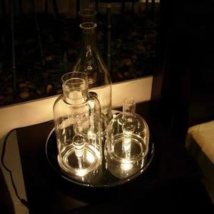 Factory Price New Design Outdoor <b>Table</b> Lamp bar Creative Bedroom Study Glass Bottle Decoration Lamp - Product Image 4