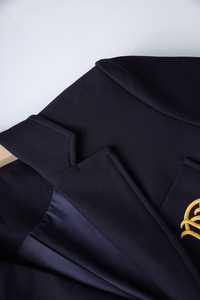 <span class=keywords><strong>Blazer</strong></span> pour femme, style décontracté, pour le bureau, avec broderie, poche, bouton unique, finition soignée, pour l'automne et l'hiver - Product Image 3