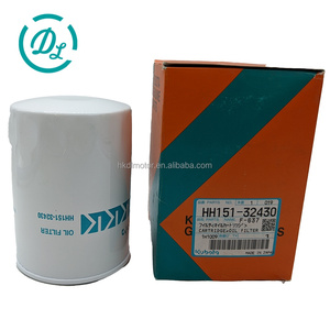 กรองน้ำมันเครื่องใหม่ EexcavaStart รุ่น HH151-32430 15831-32430 KX033-4 KX121-3 ป้องกันเครื่องยนต์อย่างทนทาน รับประกัน 1 ปี ใช้ได้กับรถมินิ - Product Image 1