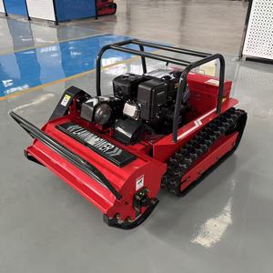 Livraison Gratuite Tondeuse Robot Diesel Industrielle Autonome 8600W 1000mm avec <span class=keywords><strong>Rouleau</strong></span> et Chariot à Chenilles Certifiée CE - Product Image 4