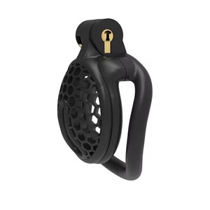 Jaula para mascotas Cinturón de <span class=keywords><strong>castidad</strong></span> <span class=keywords><strong>casero</strong></span> Bloqueado Hombre Uretral Sissy Jaula de <span class=keywords><strong>castidad</strong></span> Cuckold plano Micro Male Chastity Cage Imágenes de imagen - Product Image 3