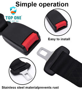 TopOne Universal portátil ajustable Auto embarazo bloqueo de seguridad enchufe hebilla extensión coche cinturón de seguridad extensor - Product Image 3
