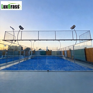 Venta Directa <span class=keywords><strong>de</strong></span> Fábrica del Popular Campo <span class=keywords><strong>de</strong></span> Pádel en los Estados Unidos, Campo <span class=keywords><strong>de</strong></span> Pádel Panorámico Específico para <span class=keywords><strong>la</strong></span> Competición del Club WPT - Product Image 2