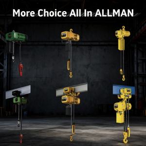 ALLMAN M5 troli sertifikasi CE, mesin pengangkat <span class=keywords><strong>Hoist</strong></span> tugas berat, tipe 1 Ton <span class=keywords><strong>3Ton</strong></span> 5Ton 380V 440V - Product Image 6