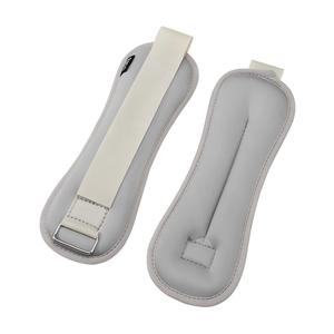 Lests de cheville et de poignet souples, respirants et ajustables (0,3-2 kg) – Remplissage de sable de fer, sac lesté antidérapant, unisexe, multicolore, logo personnalisé - Product Image 6