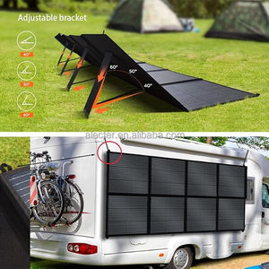 Panneau solaire portable 400W ETFE, design pliable, sortie USB-C DC, chargeur solaire pour le camping en plein air, station d'alimentation Jackery Ecoflow - Product Image 5