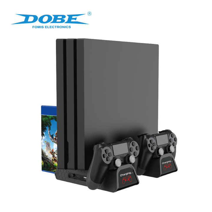 Wholesale Game Accessories Ps4 MultiFunction Cooling Fan Stand With