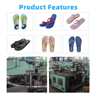 Machine de moulage par injection rotative tricolore pour sangles en PVC, semelles de chaussures pour enfants, injection rapide, force de serrage élevée
