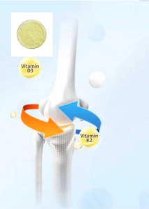 Genegrow Vitamine K2 MK7 de Fermentation à 99% de Pureté, Poudre Cristalline Jaune, Additif Alimentaire Naturel Bénéfique pour le Calcium - Product Image 2