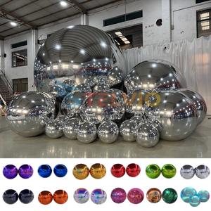<span class=keywords><strong>Esferas</strong></span> <span class=keywords><strong>gigantes</strong></span> Bola de espejo colgante globo de espejo inflable <span class=keywords><strong>para</strong></span> decoración de Navidad fiesta publicidad comercial centro comercial - Product Image 5