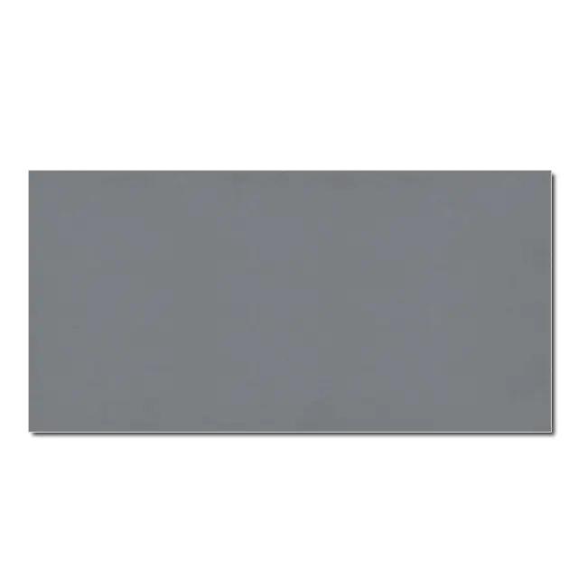 Telhas do banheiro piso de cerâmica sólida puro cinza escuro cinza fosco acabamento em porcelanato gres 1200x600mm