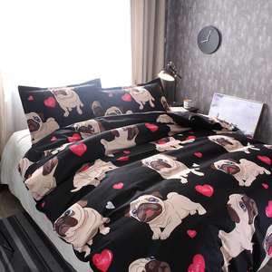 Ensembles de housses de <span class=keywords><strong>couette</strong></span> imprimées, nouveau design, à la mode, linge de lit à prix économique, <span class=keywords><strong>housse</strong></span> de <span class=keywords><strong>couette</strong></span> et draps de lit inclus - Product Image 6