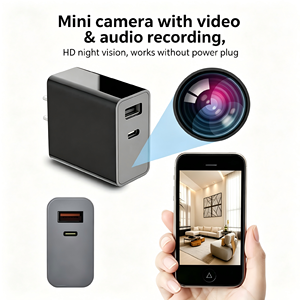 Mini Cámara WiFi HD 1080P, Cámara de Seguridad Inalámbrica para el Hogar, Visión Nocturna, Detección de Movimiento para Monitoreo de Bebés y Niñeras - Product Image 1