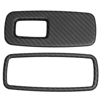 Pour Porsche 992 911 Turbo S Carrera Targa 4S GTS GT3 RS Dakar 2020 + couvercle de panneau de commutateur de lève-vitre accessoires en Fiber de carbone sec