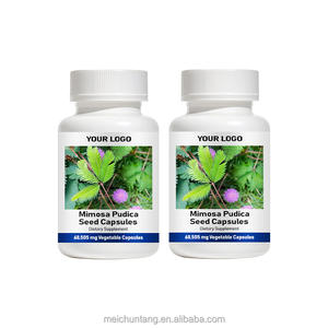 Kräuterergänzung <span class=keywords><strong>Mimosa</strong></span> Pudica Samenkapseln für Erwachsene zur Unterstützung des Darms und der Verdauung mit Immununterstützung 60 Kapseln - Product Image 5