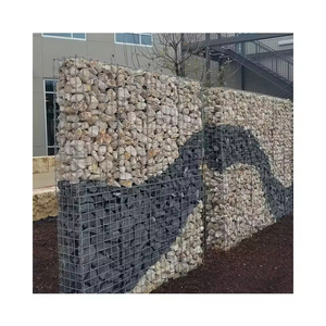 Rongbang vente en gros <span class=keywords><strong>Cage</strong></span> en pierre galvanisée/boîte de <span class=keywords><strong>gabion</strong></span>/paniers soudés trempés à chaud pour mur de soutènement pliage de trous hexagonaux - Product Image 5
