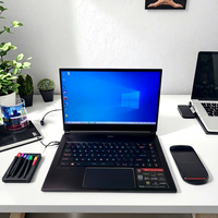 Laptop Gaming Seri GS65 15.6-Inci 1080x1920 Intel Core I7 Generasi ke-9 2.7GHz RTX 2060 16GB+512GB SSD Windows 10 144Hz GDDR4
