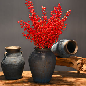 <span class=keywords><strong>Pot</strong></span> <span class=keywords><strong>en</strong></span> céramique vintage fait à la main <span class=keywords><strong>en</strong></span> grès, <span class=keywords><strong>pot</strong></span> à <span class=keywords><strong>fleurs</strong></span> charnu, vase, <span class=keywords><strong>pot</strong></span> <span class=keywords><strong>en</strong></span> <span class=keywords><strong>terre</strong></span> cuite, nouveau style chinois, séché - Product Image 3