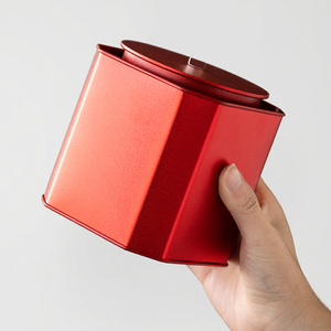 Boîtes de rangement en métal étamé de qualité alimentaire RST pour thé, café, boisson et emballage de boîtes à thé en métal - Product Image 1