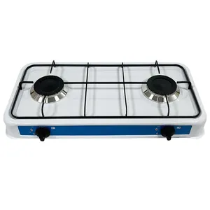 wholesale custom CE hot selling low price al seat double burner gas stove