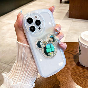 Offre Spéciale De Luxe Dessin Animé Belle <span class=keywords><strong>Mickey</strong></span> Minnie Téléphone Cas Avec Miroir TPU Couvre Pour <span class=keywords><strong>iPhone</strong></span> <span class=keywords><strong>7</strong></span> 8 XR 11 12 13 14 15 16 Plus Pro Max - Product Image 5