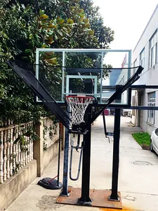 BR02 basket Rebounder Net Return sistema portatile Shot Trainer per palo tradizionale e a parete cerchi