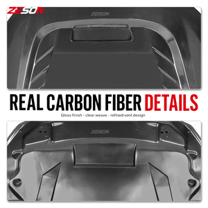 Capot en fibre de carbone sèche style AE pour BMW M2 G87 Série 2 G42 M240i 230i Coupé <span class=keywords><strong>2022</strong></span>+ - Product Image 4