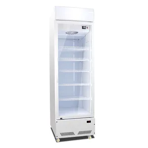 La vetrina verticale commerciale di vetro insacca la vendita calda verticale del congelatore del frigorifero dell'esposizione verticale della bevanda del refrigeratore