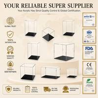 Vitrine en acrylique sur mesure multi-tailles pour collectionnables : solutions de protection tout-en-un pour modèles, jouets et figurines d'action