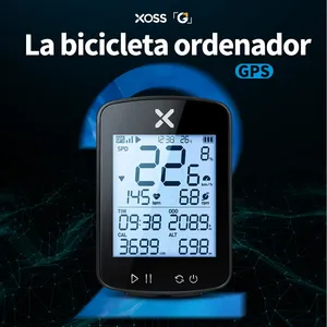 Computadora Inalámbrica para Bicicleta con GPS y Pantalla LCD, Velocímetro Impermeable para Ciclistas - Product Image 2