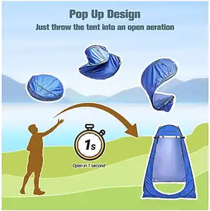 Accessoire de camping Portable Pop-up maison salle de bain ou tente d'intimité tente de douche extérieure pour l'habillage