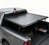 Couverture de benne rétractable robuste en aluminium de qualité supérieure, imperméable et à profil bas pour Dodge Ram 1500 Pickup Truck