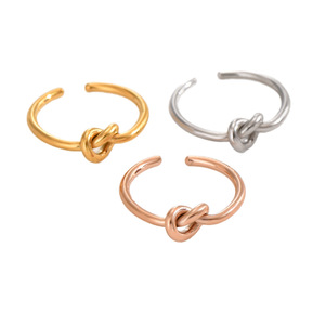 Bagues d'orteil ajustables en acier inoxydable plaqué or 18 carats haut de gamme, résistantes au ternissement, pour femmes et jeunes filles, bijoux de pied pour l'été et la plage - Product Image 1