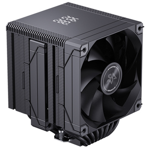 Dispositivo di raffreddamento della CPU nero pupazzo di neve con schermo digitale di visualizzazione della temperatura in tempo reale monitoraggio della salute della CPU per Intel LGA1700/AM5 - Product Image 1