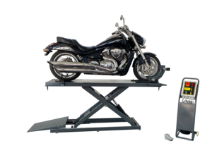 Elevador Hidráulico para Motocicletas de 800 kg, Elevador Neumático de 4 Ruedas para Motocicletas - Product Image 3