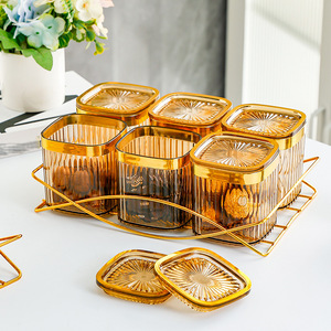 Airtight Food Grade Storage <b>Containers</b> Rectangle With Lid For Kitchen Dry Goods Milk Powder M Size - Product Image 2
