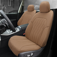 Housse de siège de voiture en cuir respirante et durable, personnalisée pour Toyota Land Cruiser, Nissan Patrol, Ford Mustang, Chevrolet Camaro
