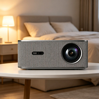 Projecteur professionnel 4K C50B WiFi avec mise au point automatique et correction automatique de la distorsion trapézoïdale, projecteur Android pour l'éducation et le home cinéma