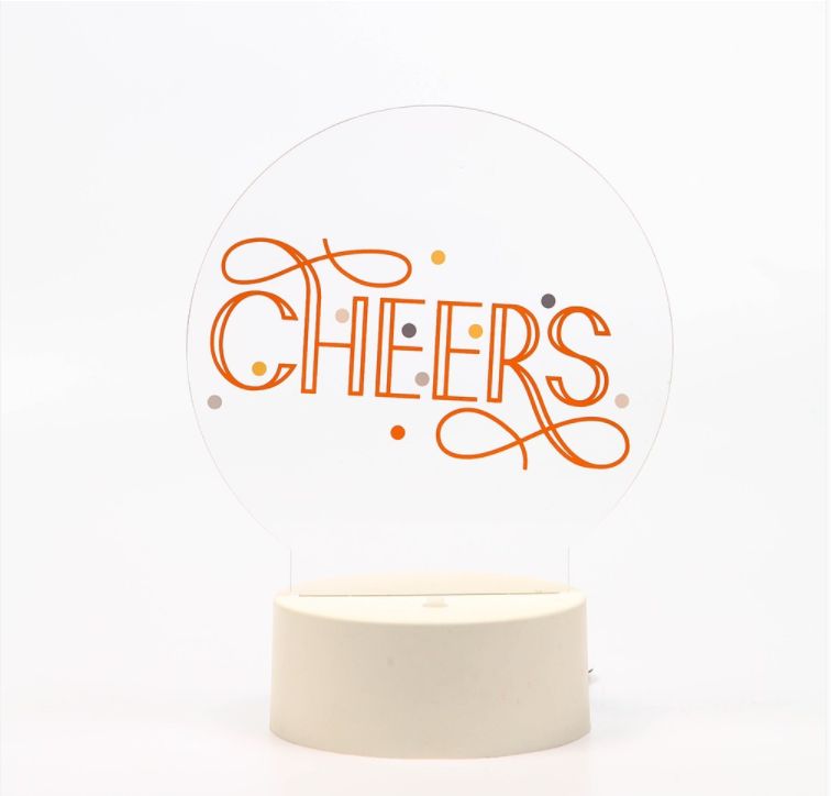 Гарантированное качество уникальный пользовательский ура прозрачный акриловая доска дети затемнения свет