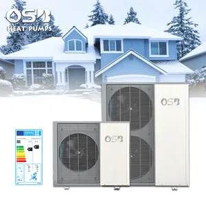 Wholesale Dc Inverter Heatpump Heating Cooling Pompa Ciepla Monoblock R290 12kw Heat Pump R 290 5 Kw 12 Kw Water Heater