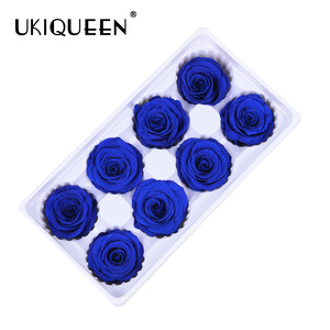 Venta al por Mayor de Cabezas de Rosas Preservadas de 4-5cm, Flores Preservadas de Tacto Real, Rosas Eternas Estabilizadas, Rosas Preservadas - Product Image 4